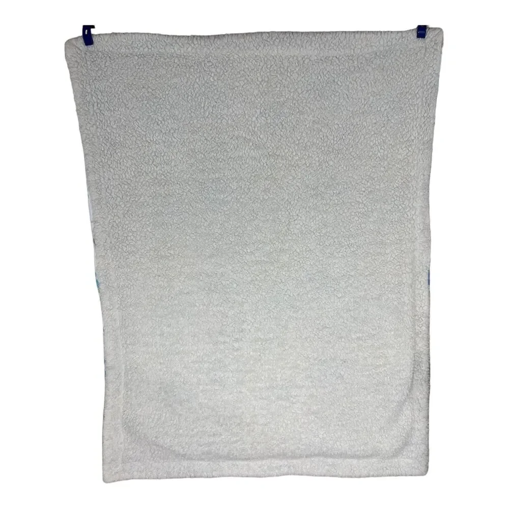 Elephant Baby Blanket Sherpa Green Blue Gray Sam Salem & Son Blankets & Beyond